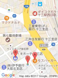十三待ち合わせｴﾘｱ